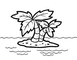 Disegno Di Isola Deserta Da Colorare Acolore Com
