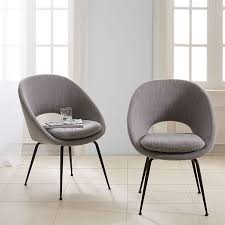 Orb Upholstered Dining Chair Round Back Dining Chairs Leather Dining Chairs Upholstered Dining Chairs
