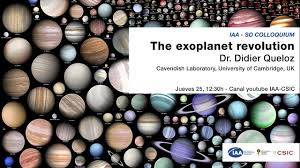 The university of cambridge's professor didier queloz has been jointly awarded the 2019 nobel prize in physics for being the first to discover a planet orbiting a star outside our solar system. The Exoplanet Revolution Youtube