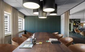 Conference Meeting Green In 2020 Office Interior Design Cool Office Space Corporate Interior Design
