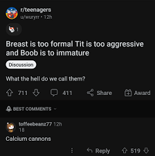 Thanks I hate calcium cannons : r/TIHI
