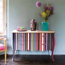 Achetez en toute confiance et sécurité sur ebay! Holzkommode B 120 Cm Bunt Gestreift Romaneon Neon Maisons Du Monde