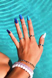 Get your nails done with beautiful designs, perfect paints, and of course lengths. Vsco Eva Rose Tropicalvscovibes Simple Acrylic Nails Acrylic Nails Short Acrylic Nails