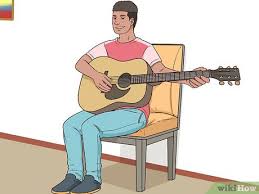 3 Ways To Use Good Guitar Posture Wikihow Do you experience a strange back pain after sitting or standing with your guitar for extended periods of time? 3 ways to use good guitar posture wikihow