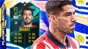 In the game fifa 21 his overall rating is 87. Fifa 21 Insane Objective Moments 91 Luis Suarez Fifa 21 Ultimate Team Youtube