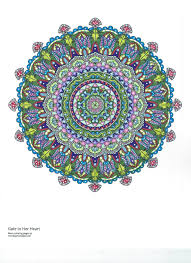 Gate To Her Heart Coloring Page Heart Coloring Pages Mandala Art Mandala Coloring