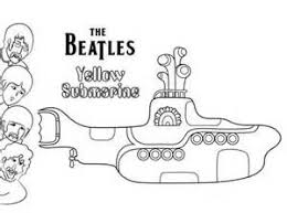 Beatles Yellow Submarine Coloring Pages Sketch Template Yellow Submarine Art Beatles Yellow Beatles Drawing