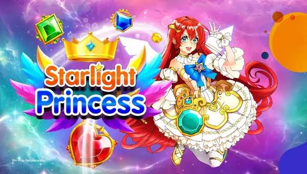 Tema anime fantasi khas Starlight Princess, AI generated