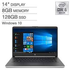 Hp 14 Fhd Ips Led 1080p Laptop Intel Core I5 1035g4 8gb Ddr4 128gb Ssd Backlit Keyboard Windows 10 In 2020 Intel Core Hp 17 Intel