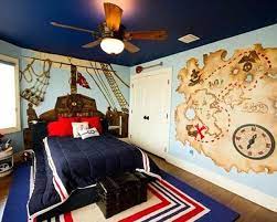 Pirate Bedroom Kids Bedroom Ideas With Pirate Theme That We Are Considering For Our Kids Room Later Get Ready Boy Bedroom Design Bedroom Themes Boy Room Paint