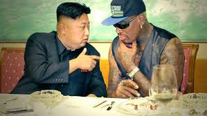 Dennis keith rodman (born may 13, 1961) is an american retired professional basketball player who played for the detroit pistons, san antonio spurs, chicago bulls. Dennis Rodman In North Korea President 1080x608 Wallpaper Teahub Io