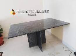 When buying a dining room table and/or planning to create a dining area , it's really important to ensure that you the get the right sized table for below we put together a series of 5 custom diagrams that set out the proper dimensions for your dining table in relation to the dining the space for 4, 6, 8. Granite Dining Table Platinum Marble Oman Facebook