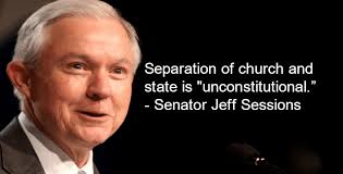 There are also lesson plans and links to relevant congressional reports and summaries of pending cases. Jeff Sessions Believes The First Amendment Separation Clause Is Unconstitutional