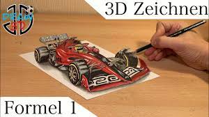 See more of formel1.de on facebook. Formel 1 Auto Zeichnen Lernen Fur Anfanger In 3d Zeichnung Youtube