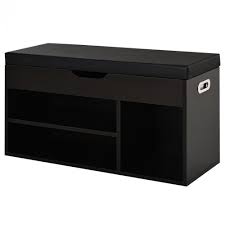 Costway banc de piano en bois, avec coussin en cuir rembourré, banc de clavier avec compartiment de rangement, marron (fds gmbh, neuf). Meuble Chaussures Banc A Chaussures 2 Niveaux Rangement Niche Coffre Integre Avec Coussin Noir Meuble A Chaussures Bureau Et Entree Meuble Gifi