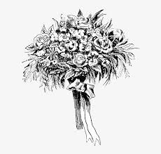 Free clip art flowers bouquet. Black Flower Bouquet Clip Art Desktop Wallpaper Flowers Bouquet Clipart Png Black And White Png Image Transparent Png Free Download On Seekpng