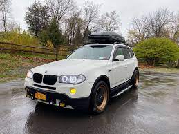 Maybe you would like to learn more about one of these? 2008 Bmw X3 3 0si With 18x8 5 Bbs Rs And Cooper 235x50 On Lowering Springs 1053635 Fitment Industries