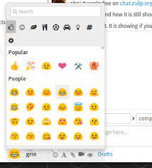 Make Compose Box Emoji Modal S Bottom Line Opaque Issue 7455 Zulip Zulip Github