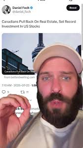 Canadians Shift Focus from Real Estate to US Stocks