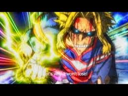 Products may contain sharp points, small parts, choking hazards, and other elements not suitable for children under 16 years old. United States Of Smash 60fps All Might Vs All For One Full Fight Boku No Hero Academia Youtube