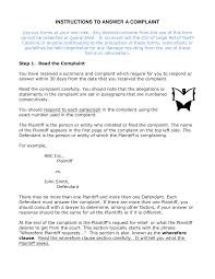 Further things to consider when writing response letters to government. Https Www Lawhelpnc Org Resource Instructions To Answer A Complaint Download Ad594508 Bdbe 4216 B951 3aa4e613898e