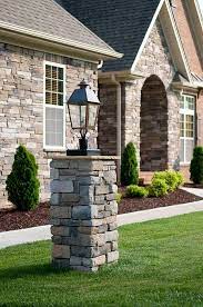 The Runnymeade Plan 1164 Outdoor Lamp Posts Outdoor Lamp Front Yard Lighting