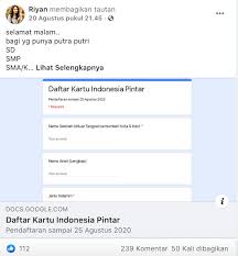 Itulah cara membuat link singkat menggunakan bitly, begitu mudah bukan? Cek Fakta Link Formulir Online Pendaftaran Kartu Indonesia Pintar