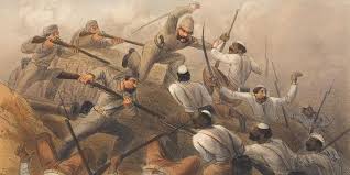 Decisive events of the Indian Mutiny ...