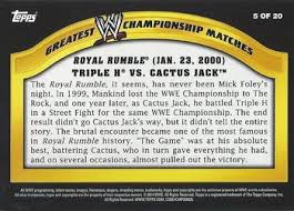 Cactus jack records is a record label founded by american rapper and singer travis scott. Mick Foley Gallery Trading Card Database
