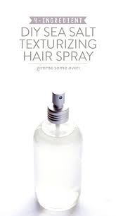 Diy Sea Salt Texturizing Hair Spray Gimme Some Oven Texturizing Sea Salt Spray Diy Beauty Recipes Diy Hair Spray