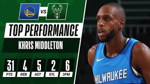 A look at the calculated cash earnings for khris middleton, including any. Khris Middleton Stuffs The Stat Sheet On Nbaxmas Youtube