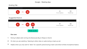 Still this will mute all running google meet sessions, not just the one. Suggestion For Meet Up Google Meet Community