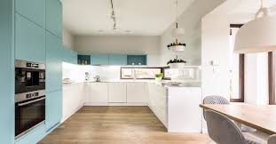 u shape modular kitchen designs in