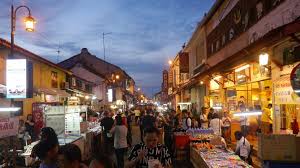 The waze brought us to the night market in front of golden hill apartment. The Exciting Night Market In Melaka Deegees Travel