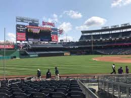 Nationals Park Section 112 Home Of Washington Nationals