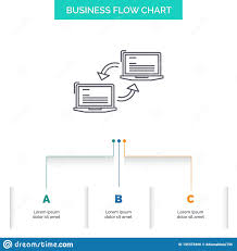 Computer Connection Link Network Sync Business Flow