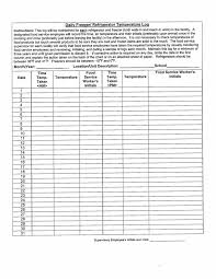 Home Log Check Refrigerator Freezer Printable Going