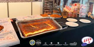 It has the consistency of a dense pudding1 and is made from milk, sugar, butter, wheat flour, and egg, and flavored with lemon zest. La Mayor Quesada Pasiega Del Mundo Sobaos Y Quesadas Luca Productos Pasiegos