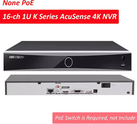 Hikvision NVR 16 CH N/ POE DS-7616NXI-K1