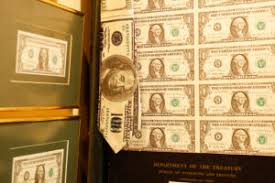 Historic US treasurer's memorabilia