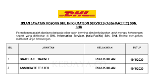 Kerja kosong shah alam retweeted. Dhl Shah Alam