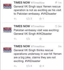 It was fourteen below and the wind start to blow. What Is Your Response To The Incident Where Gen V K Singh Called The Media Presstitute Quora