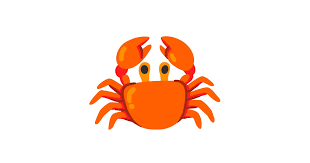 Often used to indicate something is pretty cute or special including on holidays. Crab Emoji
