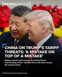 Beijing is vowing to “fight to the end” after President Donald Trump  threatened China with an additional 50% tariff if it doesn't abandon its  retaliatory 34% tariff set to hit Thursday. China
