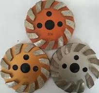 Trapezoid Double Segment Sase Diamond Metal Bond Grinding Shoe/plate/disc  For Concrete Floor