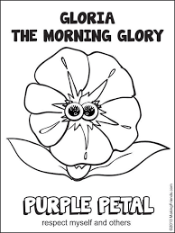 Instead, you have to make a loop and create a small stitch at the end of the loop, which later on turns into the image of a daisy petal. Purple Petal Gloria The Morning Glory Makingfriends