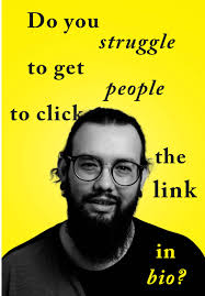 Struggling to get people to click the link