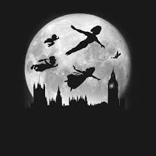 Full Moon Over London T Shirt The Shirt List Peter Pan Disney Peter Pan And Tinkerbell Peter Pan