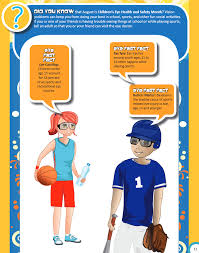 Did You Know August Is Children S Eye Health And Safety Month Check Out These Fast Facts From The National Eye Eye Health Health And Safety Social Activities