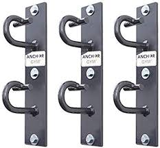 Amazon Com Anchor Gym Core Station Workout Wall Mount Anchor Wall Ceiling Mounted Hook Exercise Station For In 2020 Gym Room At Home Home Gym Design At Home Gym